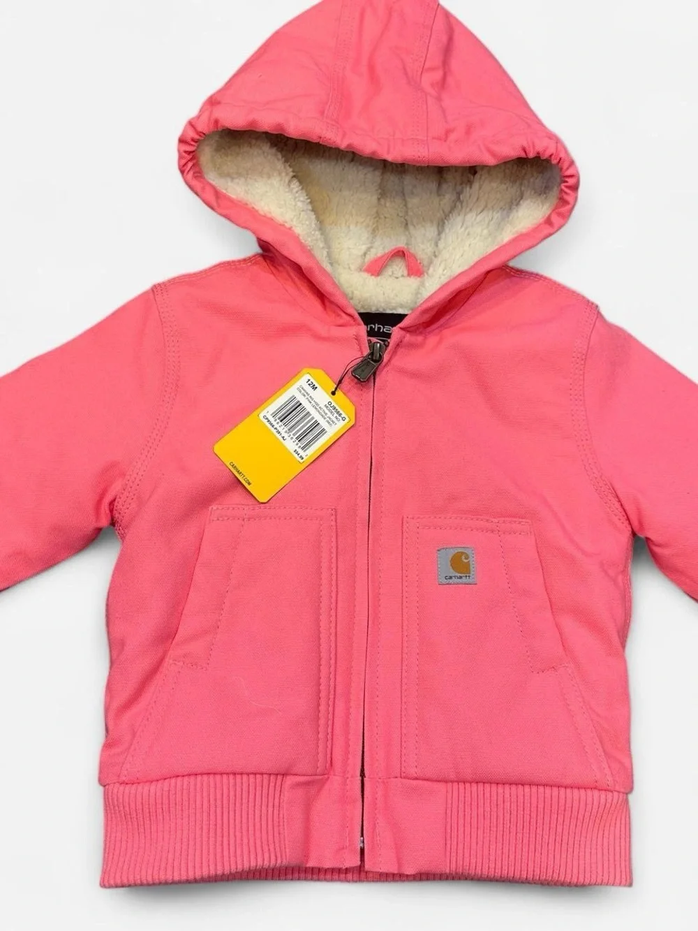 Carhartt Toddler Sherpa-Lined Hooded Jacket 12 Months